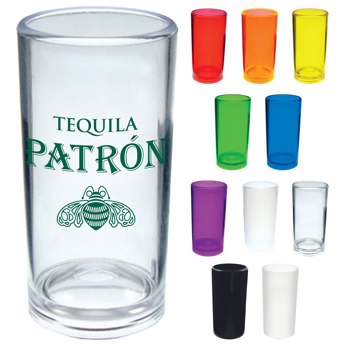 1.5oz Plastic Standard Shooter Shot Glass