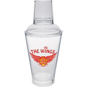14oz 3 Piece Plastic Cocktail Shaker
