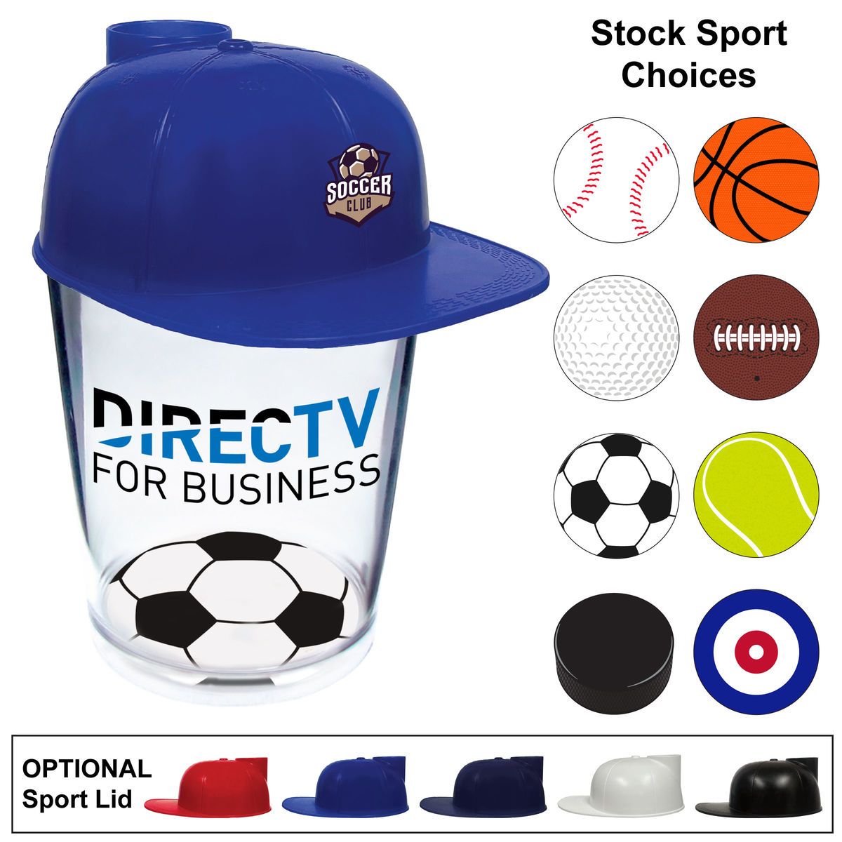 12oz Sport Themed Rocks Cup