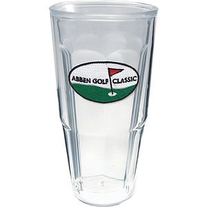 24oz Thermal Dual Walled Tumbler - Embroidered Emblem