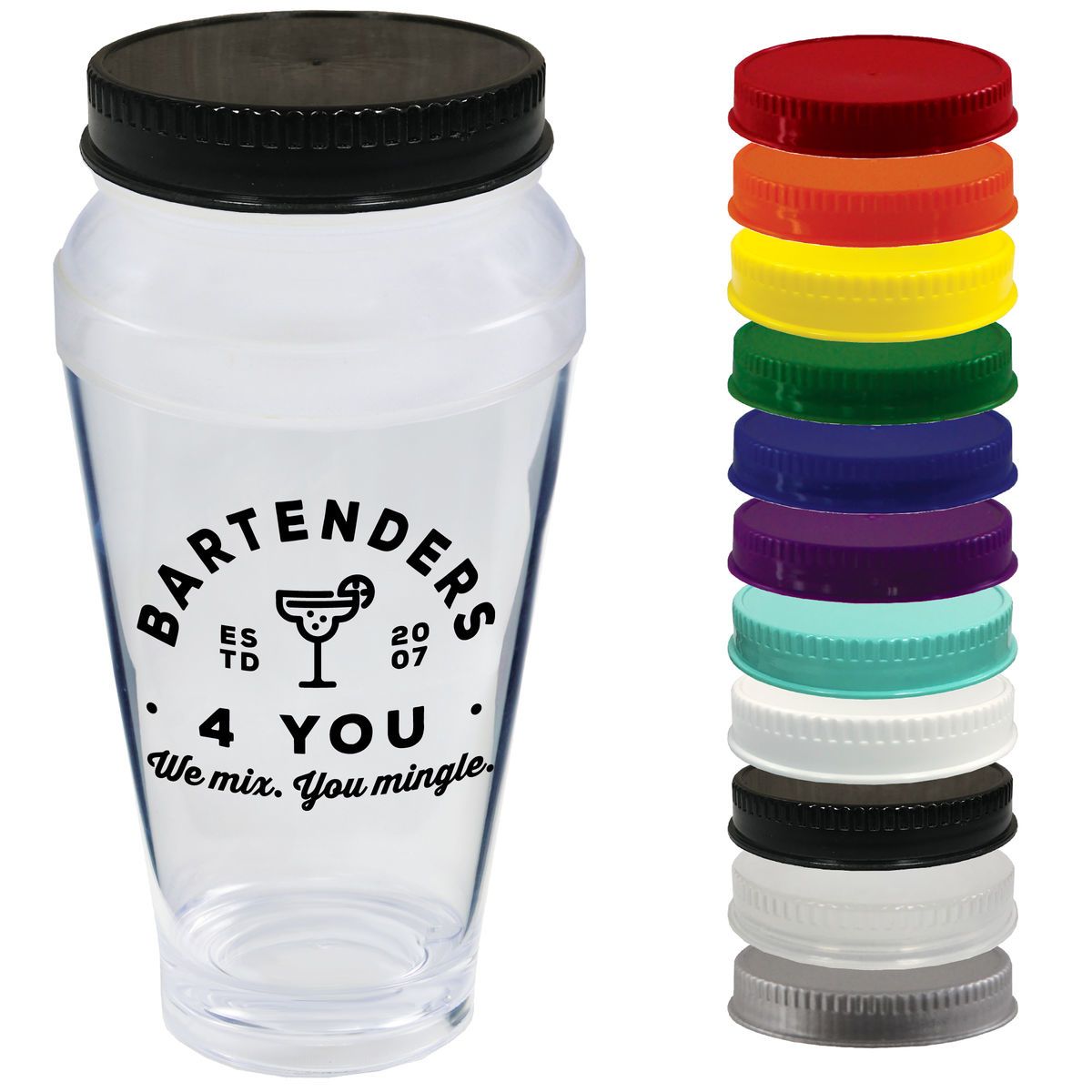 14oz Plastic 2Go Bottle
