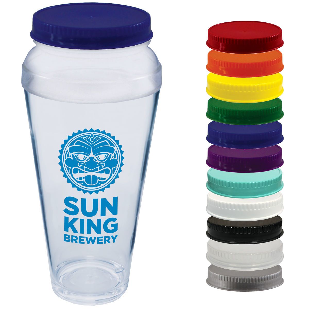 16oz Plastic 2Go Bottle