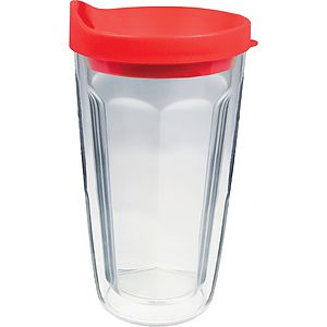 16oz Thermal Dual Walled Travel Tumbler - White Printed Insert