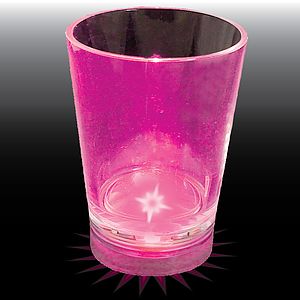 1.25oz Light Up Plastic Standard Shot Glass