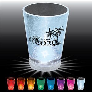 1.25oz Light Up Plastic Standard Shot Glass