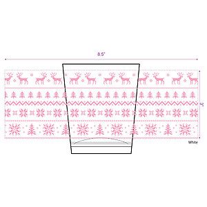 12oz Stock Holiday Cup
