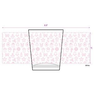 12oz Stock Holiday Cup