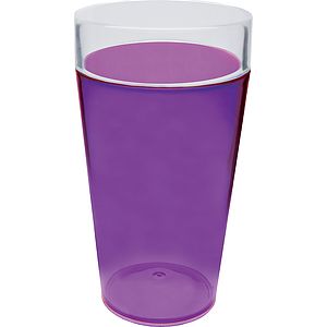 20oz Plastic Mix and Match Rim Color Cup