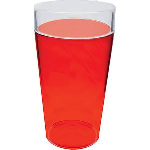 20oz Plastic Mix and Match Rim Color Cup