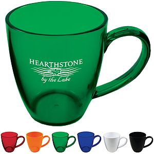 14oz Plastic Bistro Coffee Mug with Handle