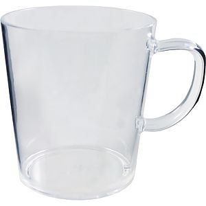 12oz Plastic Latte Coffee Mug with Handle