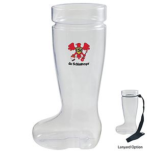 1 Liter Break Resistant PVC German Beer Boot