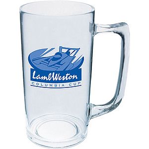 12oz Plastic Beer Mug with Handle