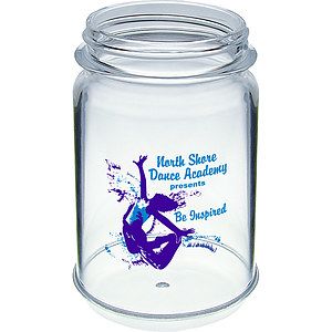 16oz Acrylic Mason Jar Cup