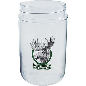 12oz 16oz Break Resistant Round PVC Mason Jar