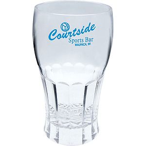 12oz Plastic Fluted Bell Soda Cup