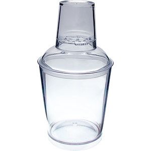 12oz 3 Piece Plastic Cocktail Shaker