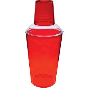 16oz 3 Piece Plastic Cocktail Shaker