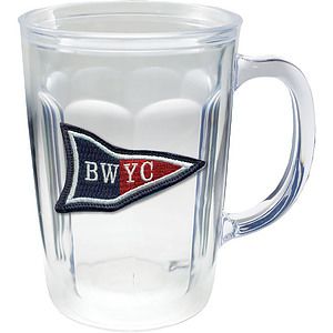 14oz Thermal Dual Walled Mug - Embroidered Emblem