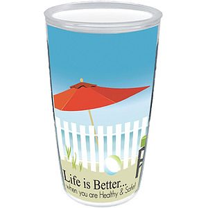 16oz Thermal Dual Walled Tumbler - White Printed Insert