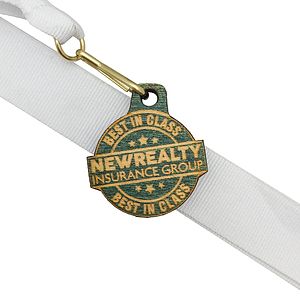 Wood Medals 1 12 W x 1 12 H