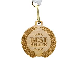 Wood Medals 2 W x 2 H
