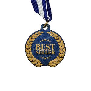 Wood Medals 2 W x 2 H
