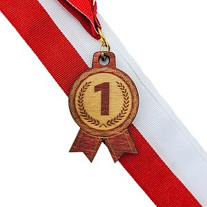Wood Medals 2 14 W x 2 14 H