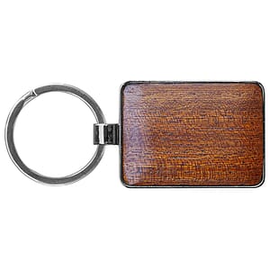 ForgeWood Rectangle Keychain