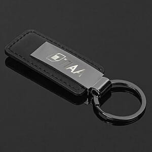 The Gunmetal Hanford Key Chain