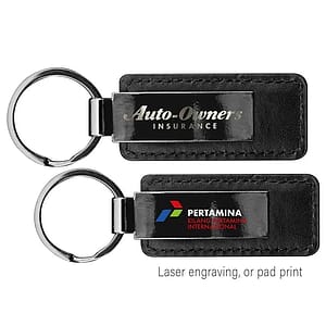 The Gunmetal Hanford Key Chain