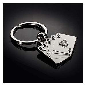 The Royal Flush Key Chain