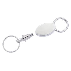 The Elliptical Pull Apart Key Chain