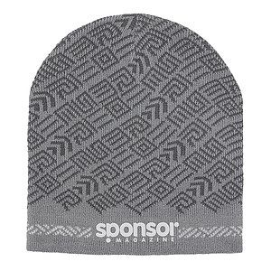 Solid Color Embroidered Acrylic Beanie
