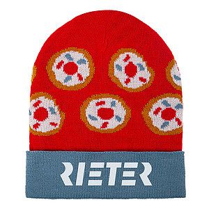 Solid Color Embroidered Acrylic Beanie
