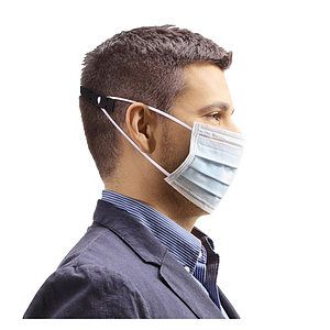 Silicon Ear Saver Behind The Head Face Mask Loop Holder