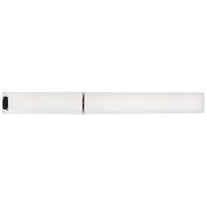 Glass Nail File & Pearl White Case