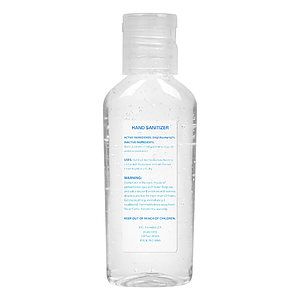 2 oz. Hand Sanitizer Gel Custom Label Flip-Cap Bottle
