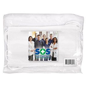 Face Masks - Standard Breathable and Disposable Cloth Face Masks - (30 packs at 5 pcs per pack)