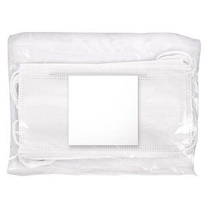 Face Masks - Standard Breathable and Disposable Cloth Face Masks - (30 packs at 5 pcs per pack)