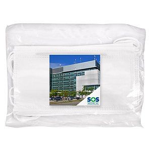 Face Masks - Standard Breathable and Disposable Cloth Face Masks - (30 packs at 5 pcs per pack)