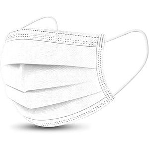 3-Ply Face Masks - Standard Breathable Melt-Blown Filter Disposable Face Masks