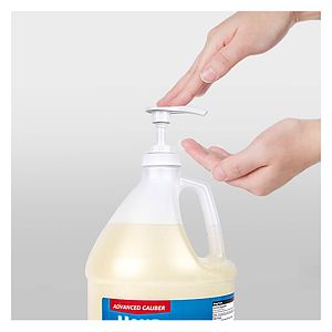 1 Gallon Bottle Advanced Caliber GEL Hand Sanitizer With Pump USA Made