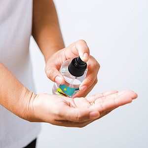 12 oz Custom Label Hand Sanitizer Spray 80% Alcohol USA Made