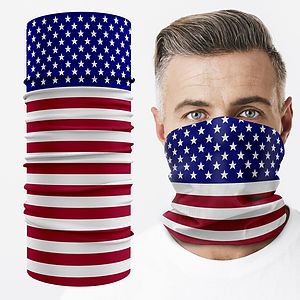 Custom Dye Sublimation Neck Gaiter Multi-Purpose Face Covering