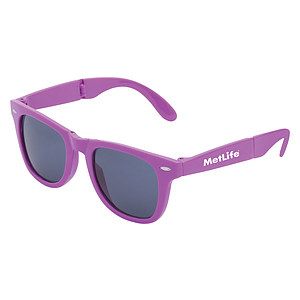 Collapsible Frame Retro Sunglasses
