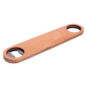 Wood & Stainless Steel Bottle Opener