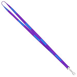 1/2" Screen Printed Lanyard