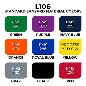 3/4" Nylon Lanyard