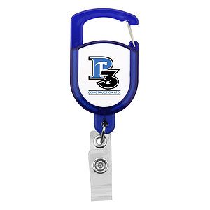 Carabiner Retractable Badge Holder